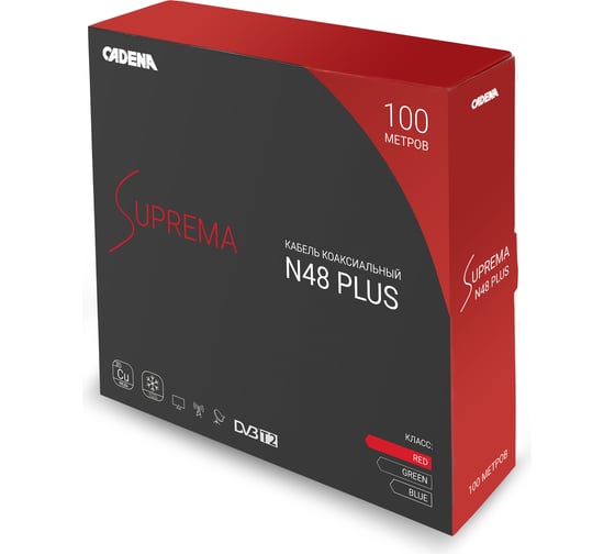 Коаксиальный кабель CADENA SUPREMA N48 plus (MP) SupremaN48+(MP)