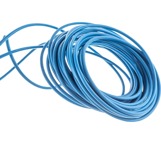 Монтажный гибкий провод Top Cable 1Х6 голубой TOPFLEX H07V-K ПВ3 131A006.R100(100м)