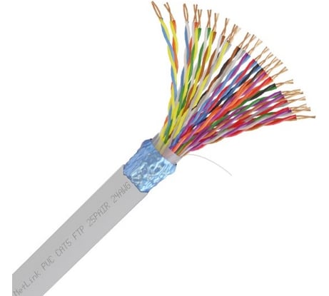 Кабель Netlink NL-CU FTP 25PR 24 AWG CAT5 305м ВНУТРЕННИЙ УТ000003095