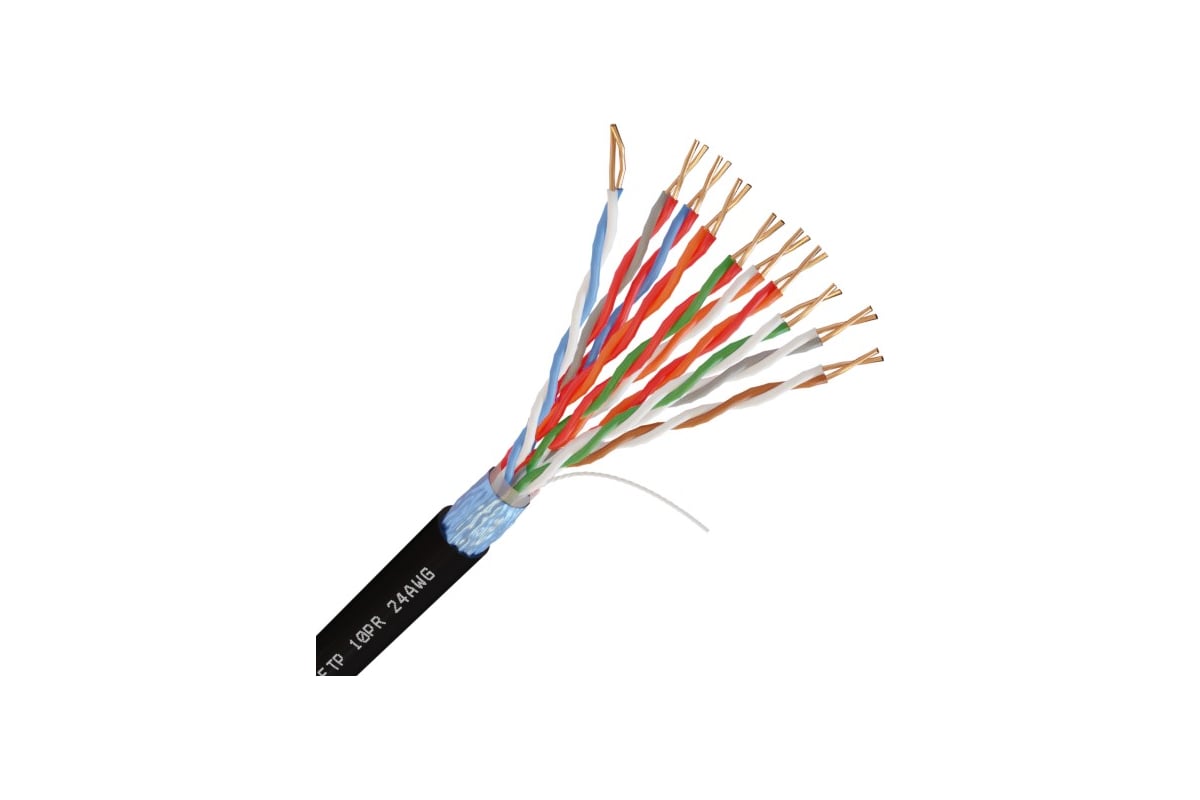 Кабель Netlink NL-CU FTP 10PR 24 AWG CAT5 305м ВНЕШНИЙ УТ000002698 ...