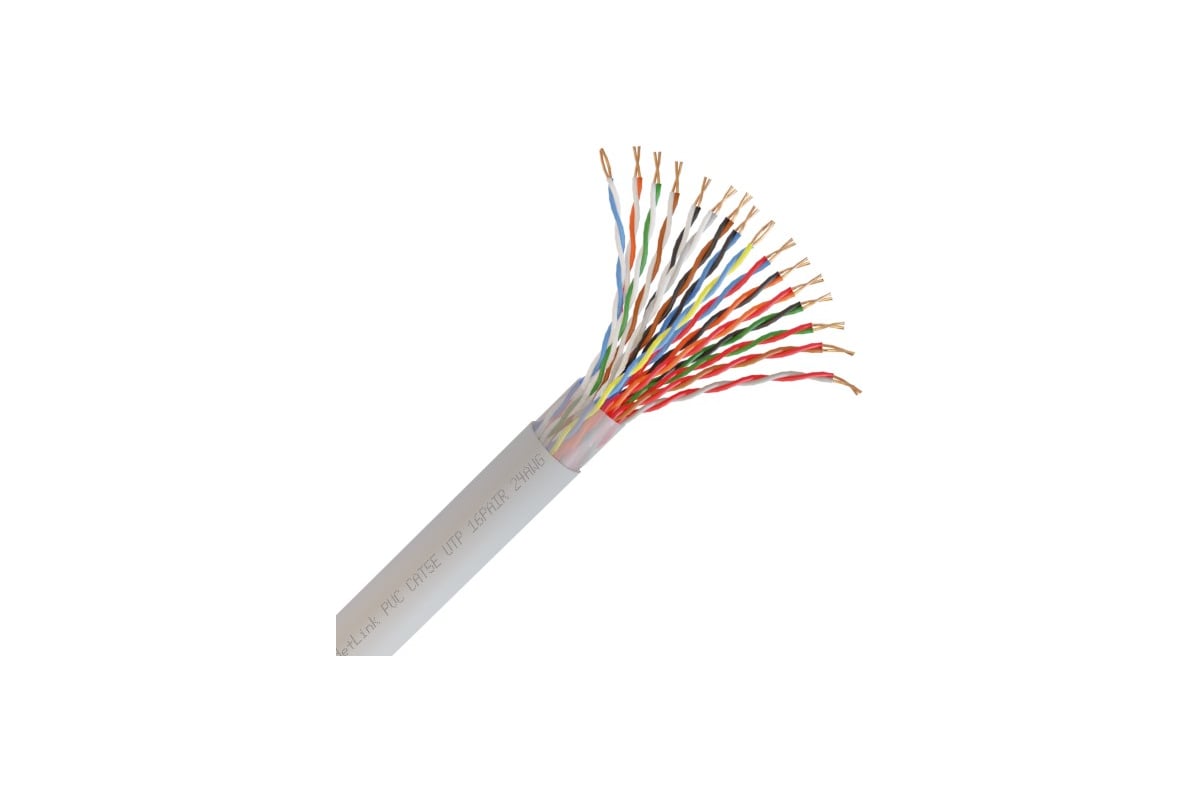 Кабель Netlink NL-CU UTP 16PR 24 AWG CAT5 305м ВНУТРЕННИЙ УТ000003094 ...