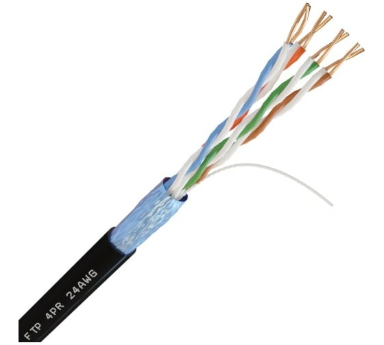 Отзывы о кабеле Netlink NL-CU FTP 4PR 24 AWG CAT5e 305м ВНЕШНЕМ .