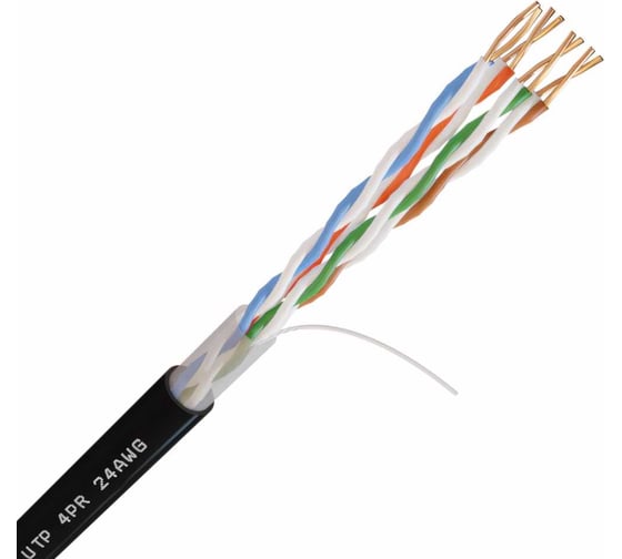 Кабель Netlink NL-CU UTP 4PR 24 AWG CAT5e 305м ВНЕШНИЙ УТ000000725