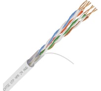 Кабель Netlink NL-CU UTP 4PR STANDART 23 AWG CAT6 305м ВНУТРЕННИЙ БЕЛЫЙ 00000000154