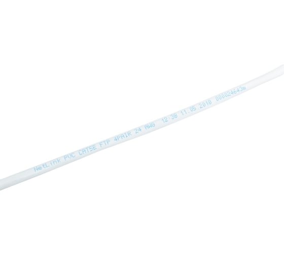 Кабель Netlink NL-CU UTP 4PR STANDART 24 AWG CAT5e 305м ВНУТРЕННИЙ БЕЛЫЙ УТ000000126