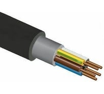 Плоский кабель ЭлПроКабель твердый, негорючий, не содержит галогенов ППГ-п-нгА-HF 3x2,5 4630017845903
