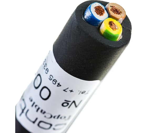 Силовой гибкий кабель с изоляцией Top cable XTREM H07RN-F 3Х2,5 0,6 1kV 20 метров 3003002MR20RU
