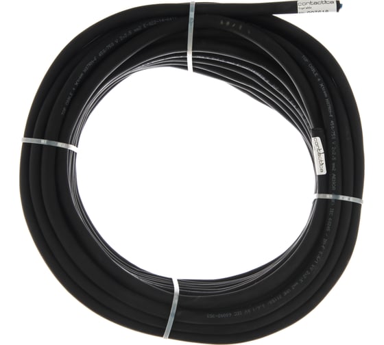 Силовой гибкий кабель H07RN-F 2x2,5 Top Cable XTREM 20 метров 3002002MR20RU