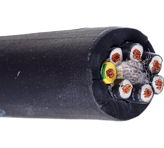 Силовой гибкий кабель Top cable XTREM H07RN-F 7Х1,5 0,6 1kV с изоляцией 10 м 3007001MR10RU