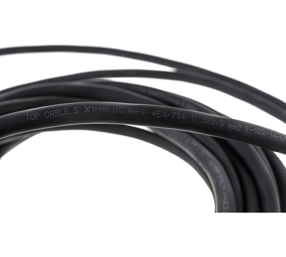 Силовой гибкий кабель Top cable XTREM H07RN-F 3Х2,5 0,6 1kV с изоляцией 10 м 3003002MR10RU