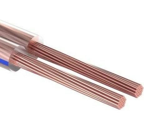 Акустический кабель REXANT 2х2,50 мм2 прозрачный BLUELINE 01-6208-3-05