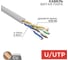 Кабель витая пара REXANT U/UTP CAT5e PVC 4x2х0,52 мм 24AWG внутренний однопроволочный серый 305 м 02-0005 1
