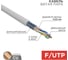 Кабель витая пара REXANT F/UTP CAT5e PVC 4x2х0,52 мм 24AWG внутренний однопроволочный серый 305 м 02-0025 1