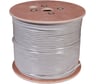 Кабель витая пара REXANT U/UTP CAT5е PVC 10PR 24AWG IN SOLID серый 305м РФ 01-1011-R