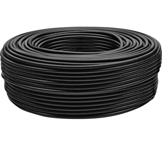 Кабель VEGATEL RG-58 A/U (ГОСТ, PVC, черный) бухта 100м R01543