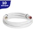 Кабельная сборка VEGATEL 5D/FB (Titan, белый) (N-male - SMA-male) 10м R00270 1