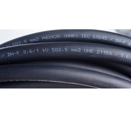 Силовой гибкий кабель Top Cable XTREMH07RN-F 5Х2,5 0,6 1kV с изоляцией 10 м 3005002MR10RU