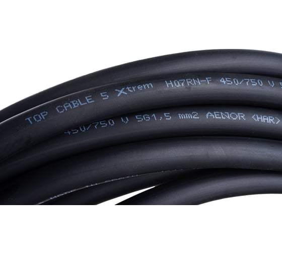 Силовой гибкий кабель Top Cable XTREM H07RN-F 5Х1,5 0,6 1kV с изоляцией 20 м 3005001MR20RU