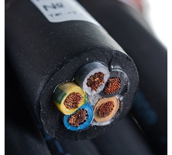 Силовой гибкий кабель Top cable XTREM H07RN-F 5Х6 0,6 1kV 10 метров 3005006R10RU