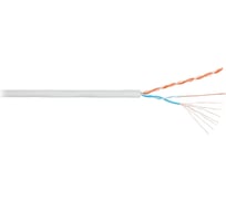 Кабель NIKOMAX U/UTP, 2 пары, категория 5, многожильный, медный, 7х0, 192 мм, светло-серый, 305 м NKL 2010C-GY