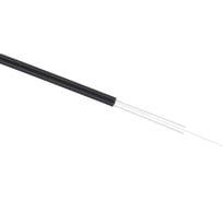 Кабель оптический FTTH, 1 волокно, G657A1, усилен стеклопрутками (бухт. 1км) "КОМПАНИЯ ФОРТОН" GJFXH1