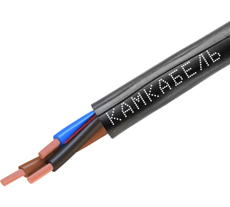 Кабель Камкабель КГтп 3x2,5 ГОСТ 50 м 11K/П30000013200050М