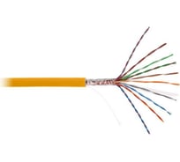 Кабель NETLAN U/UTP, 10 пар, категория 5, одножильный, медный, оранжевый, 305м EC-UU010-5-LSZH-OR-3