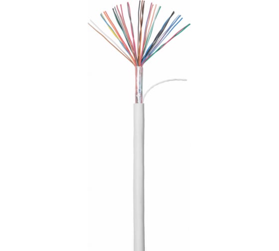 Кабель NETLAN U/UTP, 16 пар, категория 5, одножильный, медный, PVC, серый, 305м EC-UU016-5-PVC-GY-3
