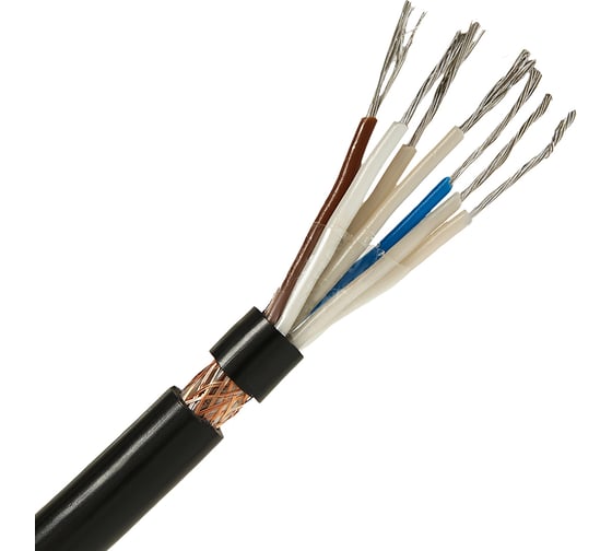 Кабель монтажный ELTROS МКЭШ 7x0,75, бухта 150м, черный МКЭШ-0707-ELTROS-MP 1