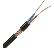 Кабель монтажный ELTROS МКЭШ 2x0,5, бухта 300м, черный МКЭШ-0205-ELTROS-MP