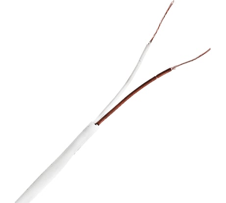 Кабель для сигнализации ELTROS КСПВГ 2x0,12, бухта 500м, белый КСПВГ-010-ELTROS-MP