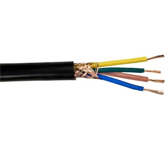 Кабель микрофонный ELTROS КММ 4x0,12, бухта 200м, черный КММ-0412-ELTROS-MP