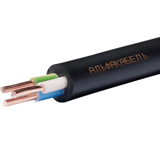 Кабель ППГнгA-HF АЛЬФАКАБЕЛЬ 3х1,5 мм ГОСТ 50м 05236