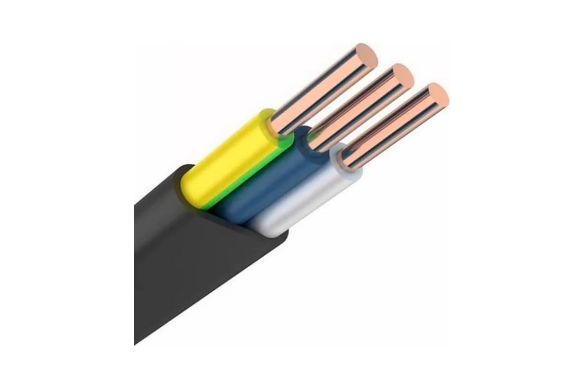 Кабель ВВГп-НГ LS АЛЬФАКАБЕЛЬ 3х1,5 мм ГОСТ 100 м 05187 - выгодная цена ...