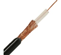 Коаксиальный кабель ELTROS РК 75-4-15, 75 Ом, бухта 200м, черный РК75-130-ELTROS-MP