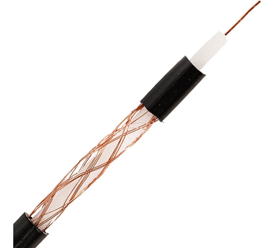 Коаксиальный кабель ELTROS РК 75-2-311, 75 Ом, бухта 400м, черный РК75-020-ELTROS-MP 1