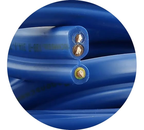 Кабель водопогружной КВВ (3х4; бухта 100 м) Unipump 72298