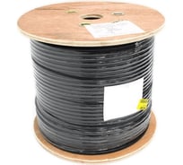 Кабель FTP NEWMAX 50 пар, категория 5e, внешний, черный, 305м в катушке, NM-FTP5E50PR-CU-OUT