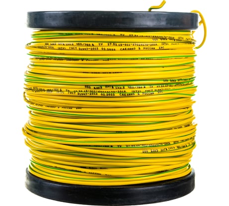 Провод ПУГВ Торкабель 0,5 ж/зеленый 100м на катушке 0749524536939