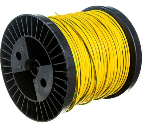 Провод ПУГВ Торкабель 1,5 желтый-зеленый 100м на катушке 0749524537080