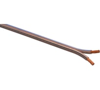 Акустический кабель ЭРА A75S 2х0,75 мм2, прозрачный, 100м, 12/216 Б0048272