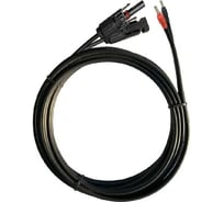 Солнечный кабель Sunways сечением 6мм2 с MC4 коннектором 10м SW101678