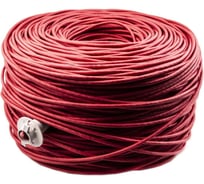 Кабель Telecom, CU UTP LSZH 4 пары, кат. 5e, бухта 305м UTP4-TC1000C5EM-ZH-CU-IS