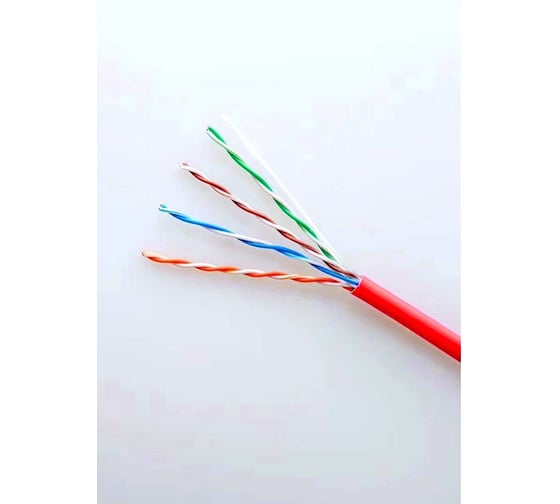 Кабель Telecom, CU UTP LSZH 4 пары, кат. 5e, бухта 305м UTP4-TC1000C5EN-ZH-CU-IS