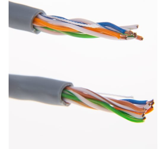 Кабель Telecom, UTP 4 пары, кат. 5e, бухта 100м UTP4-TC100C5EN-CCA-IS