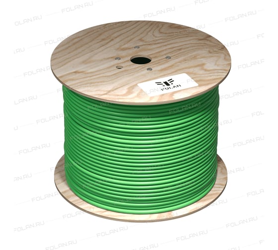 Кабель Folan U/UTP Cat 6 PVC нг(А)-LSLTx 4x2х0,57 305 м U42057LSLT