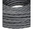 Витой кабель для Ретро проводки Мезонинъ TV(3С-2V) + Internet (UTP CAT5E 24AWG), Бухта 45 метров, ГРАФИТ GE72100-38 2