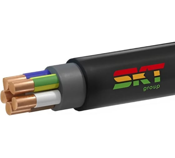 Кабель ВВГнг(А)-LS SKT group СКТ Групп 5x6ок(N,PE)-1 ТУ 16.К71-310-2001, ГОСТ 31996-2012-50м. 02-07-080-0039-50 1
