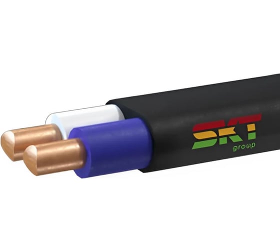 Кабель ВВГ-Пнг(А)-LS SKT group СКТ Групп 2x10ок(N)-1 ТУ 16.К71-310-2001, ГОСТ 31996-2012-100м 02-07-107-0005-100 1