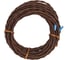Двухжильный провод Interior Electric ПВХ, сечение 2*1,5 цвет шоколад 10 м. ПРВ2.15.03.10.Ш 1